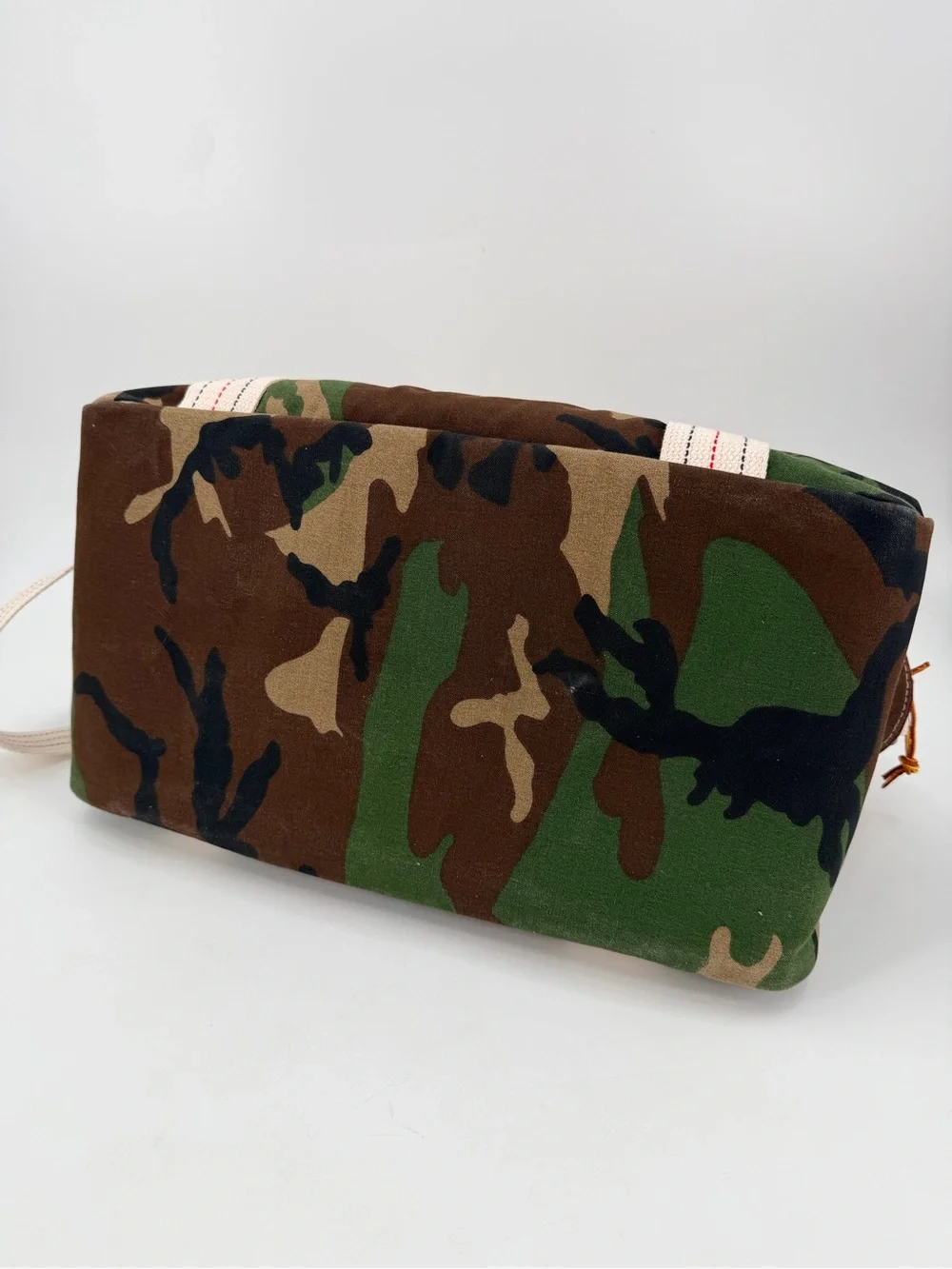 L.L. LL BEAN Camo Weekender Canvas Travel Bag Boat Tote